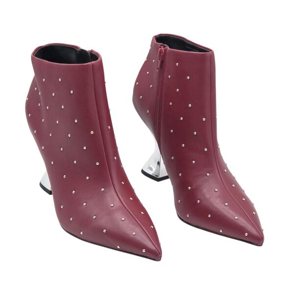Katy Perry Womens The Laterr High Bootie Cranberry Ankle Fashion Boots Size 10M - Picture 2 of 16